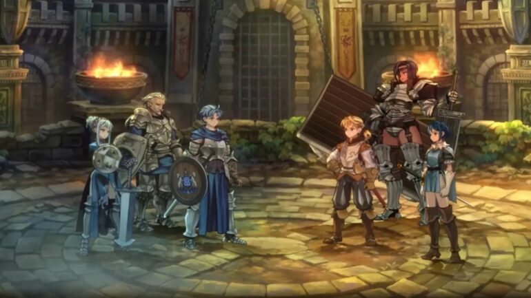 Unicorn Overlord characters talking