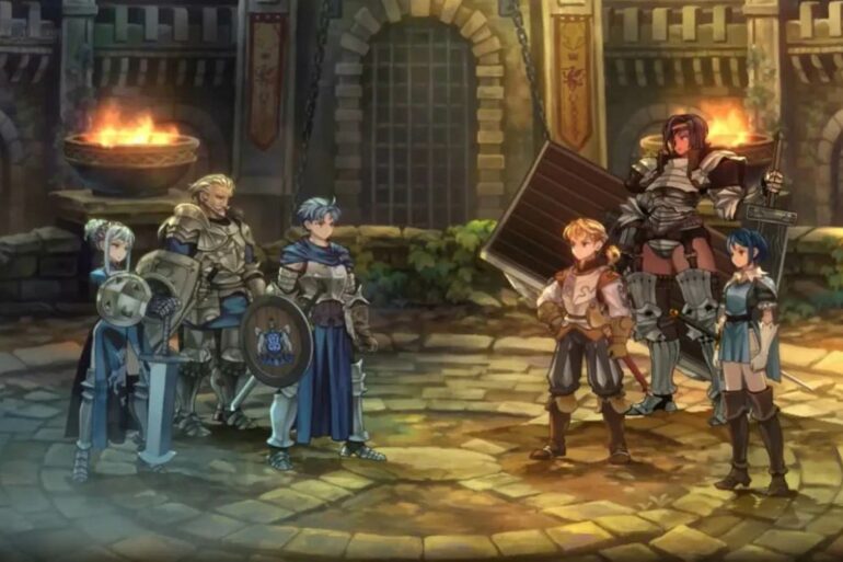 Unicorn Overlord characters talking