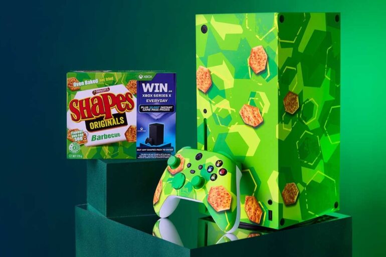 Barbeque Shapes-themed Xbox Series X Giveaway
