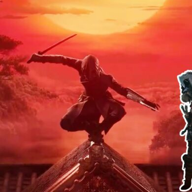 Assassin's Creed Red key art with female Eivor