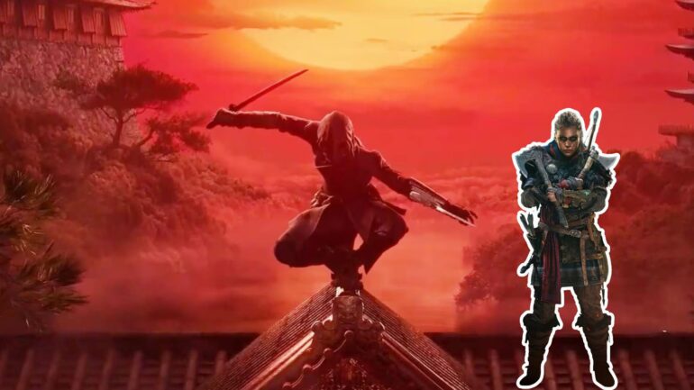 Assassin's Creed Red key art with female Eivor