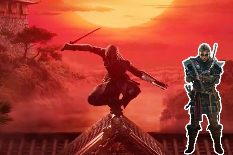 Assassin's Creed Red key art with female Eivor