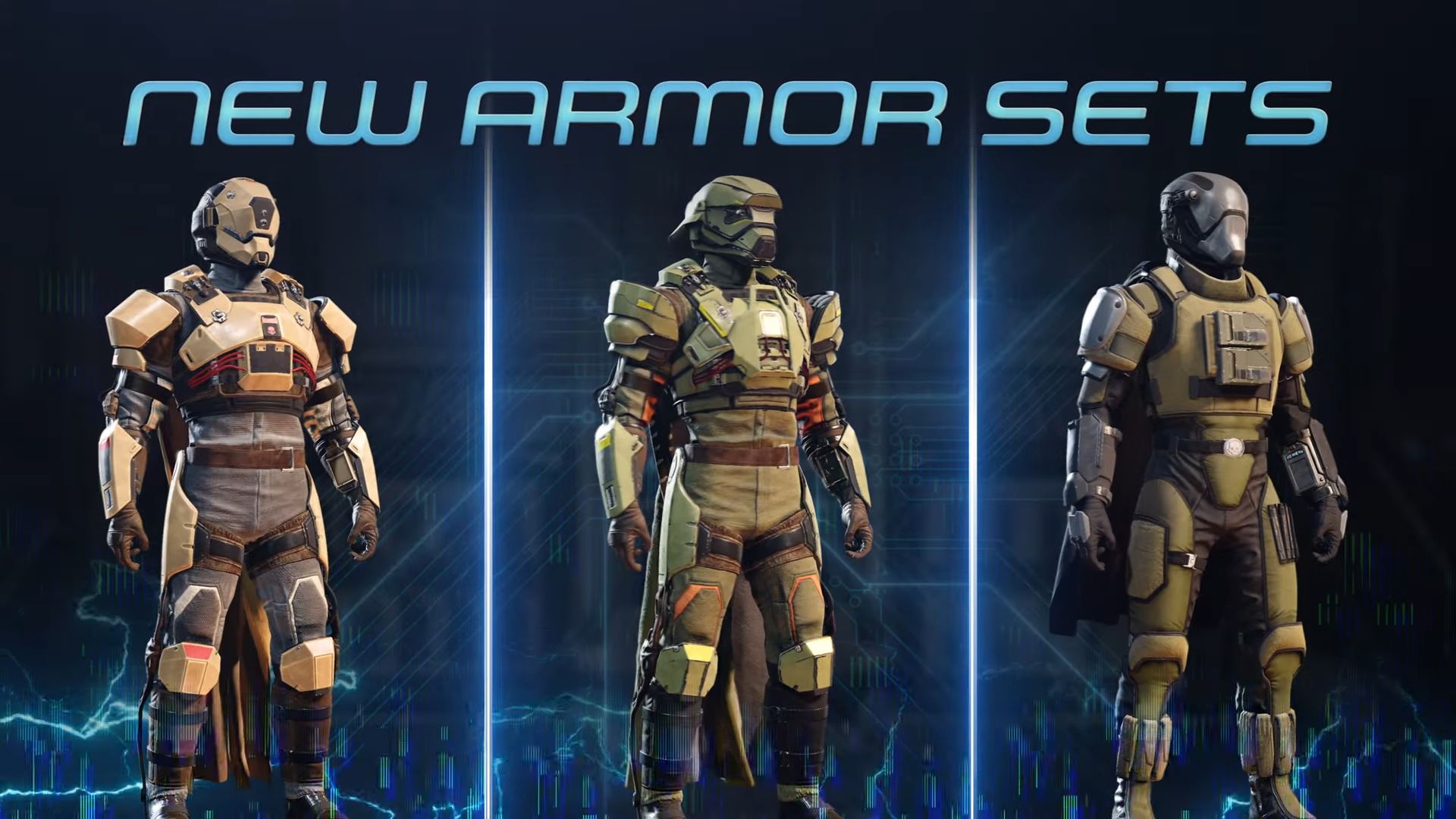New Armor sets in the Helldivers 2 Cutting Edge Premium Warbond