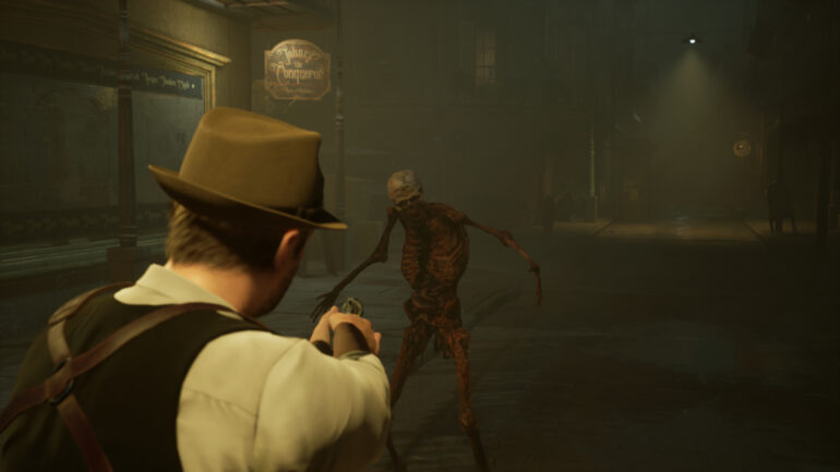 Alone in the Dark Edward Shooting Skeleton