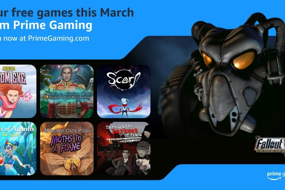 Prime Gaming March Free Games Include Fallout 2, Scarf, Bus Simulator 21: Next Stop, and More