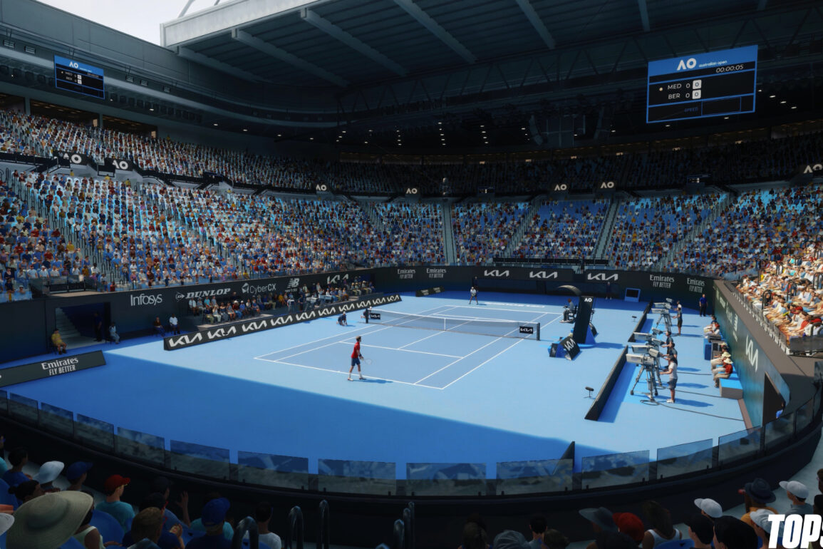 Australian Open Melbourne TopSpin 2K25