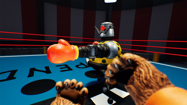 Bears in Space Screenshot of boxing