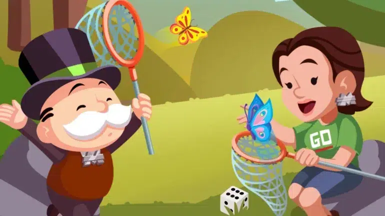 Butterfly Sky Monopoly Go