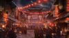 Cityscape art Rise of the Ronin