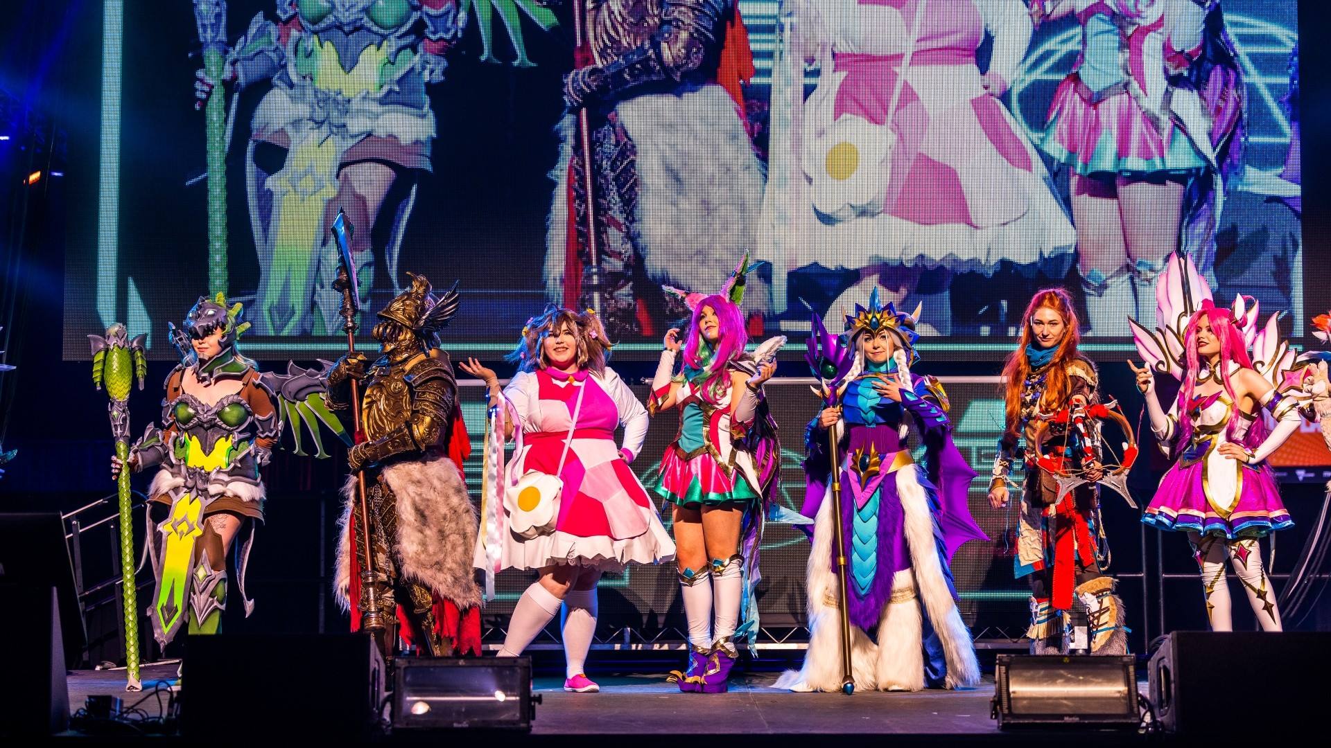 A cosplay content at the DreamHack where the Hololive event will be