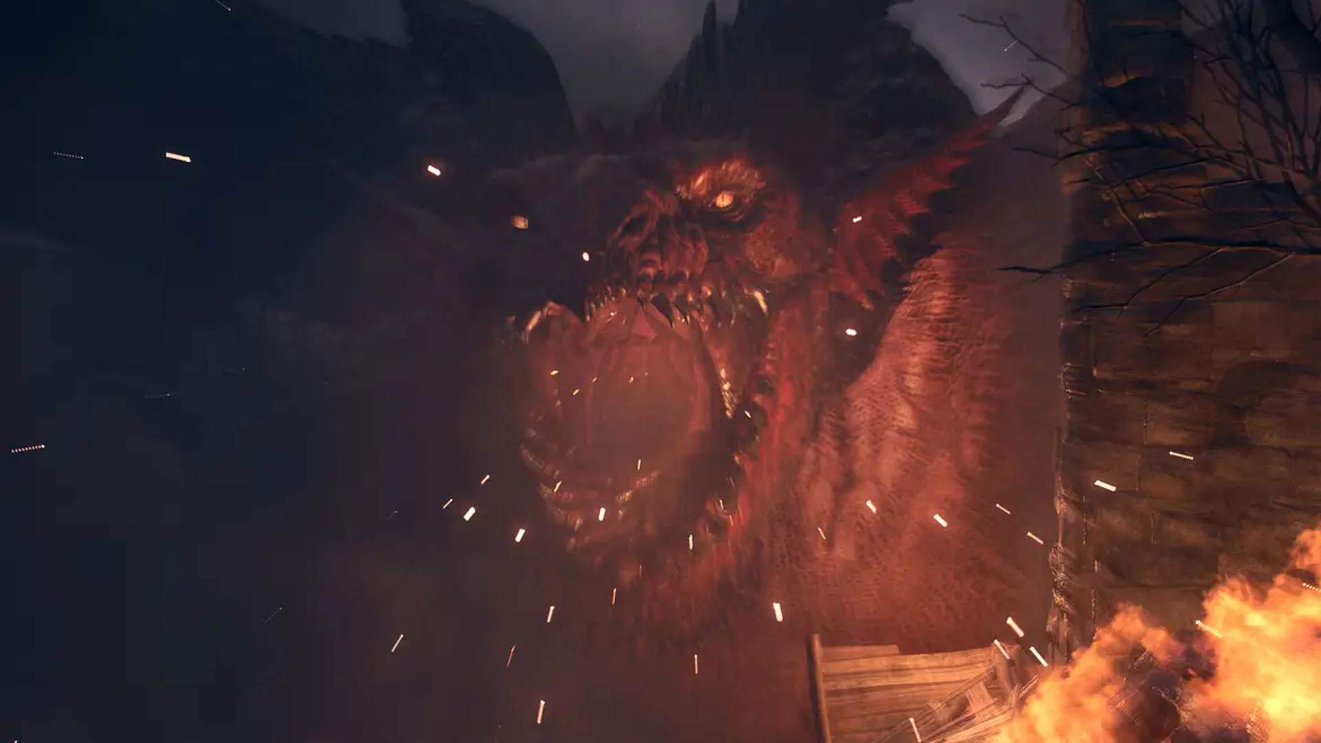 Dragon's Dogma 2 Dragon in the dark