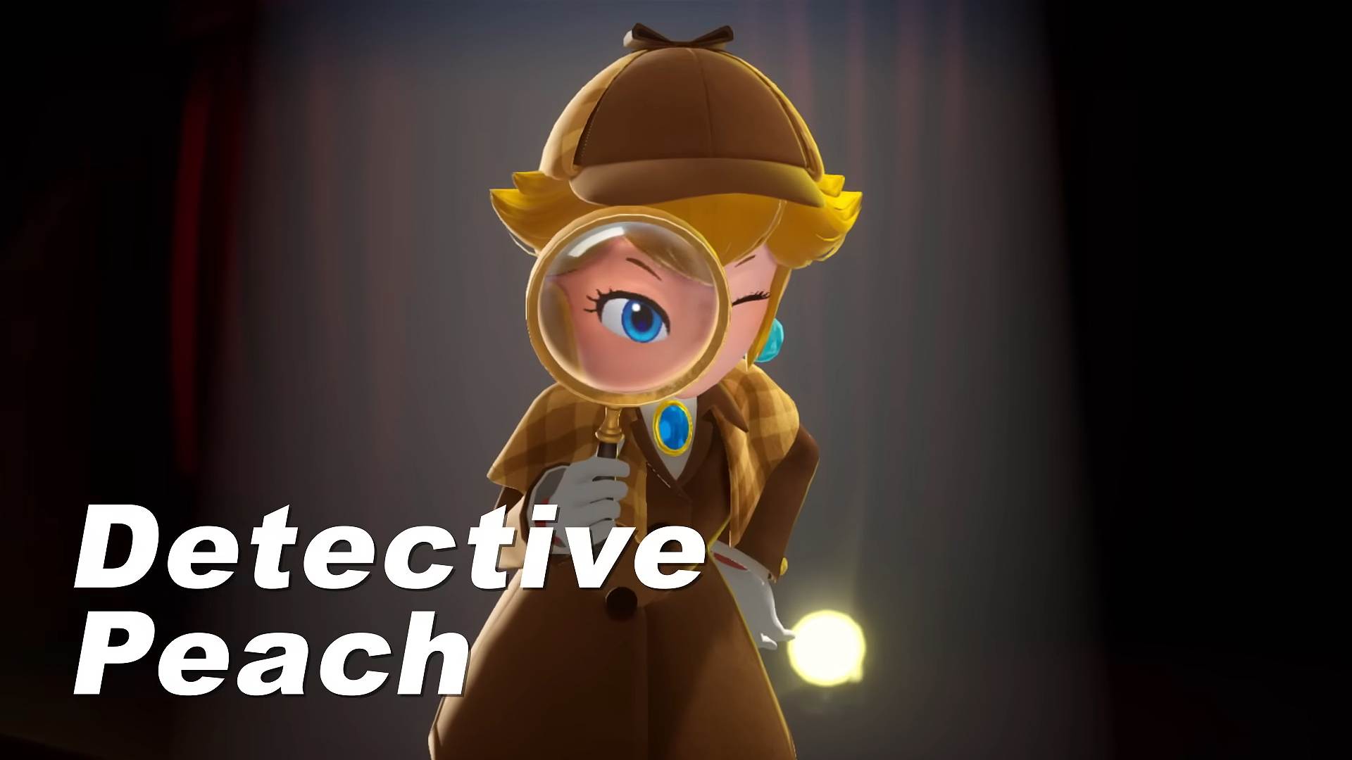 Detective Peach. Princess Peach: Showtime! screen