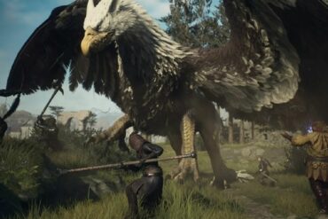 Players fighting an eagle in Dragon's Dogma 2
