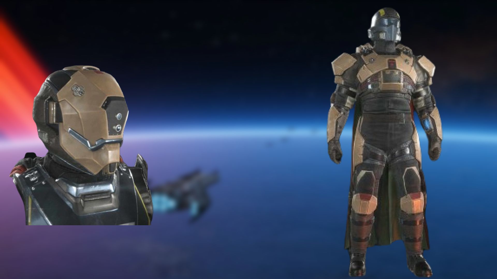 The EX-03 Prototype 3 armor set in Helldivers 2