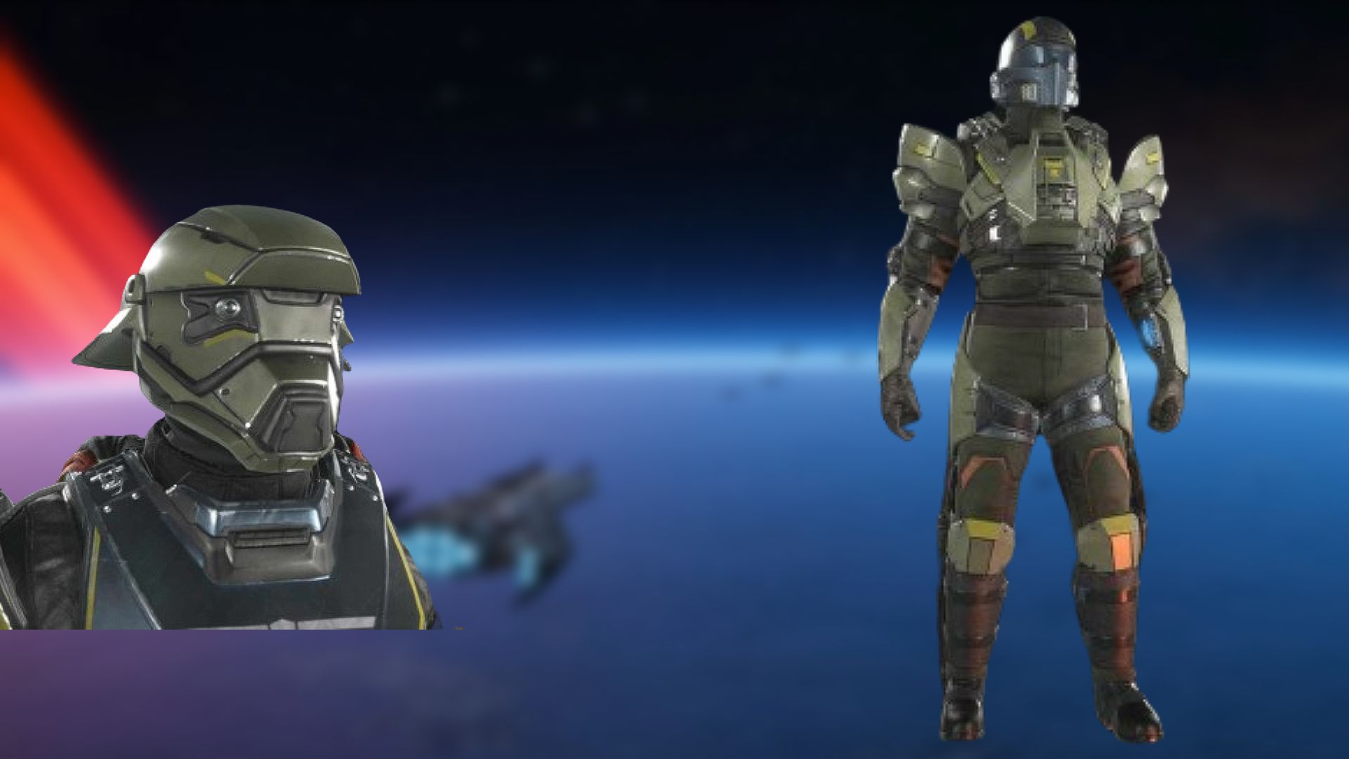 The EX-16 Prototype 16 armor set in Helldivers 2