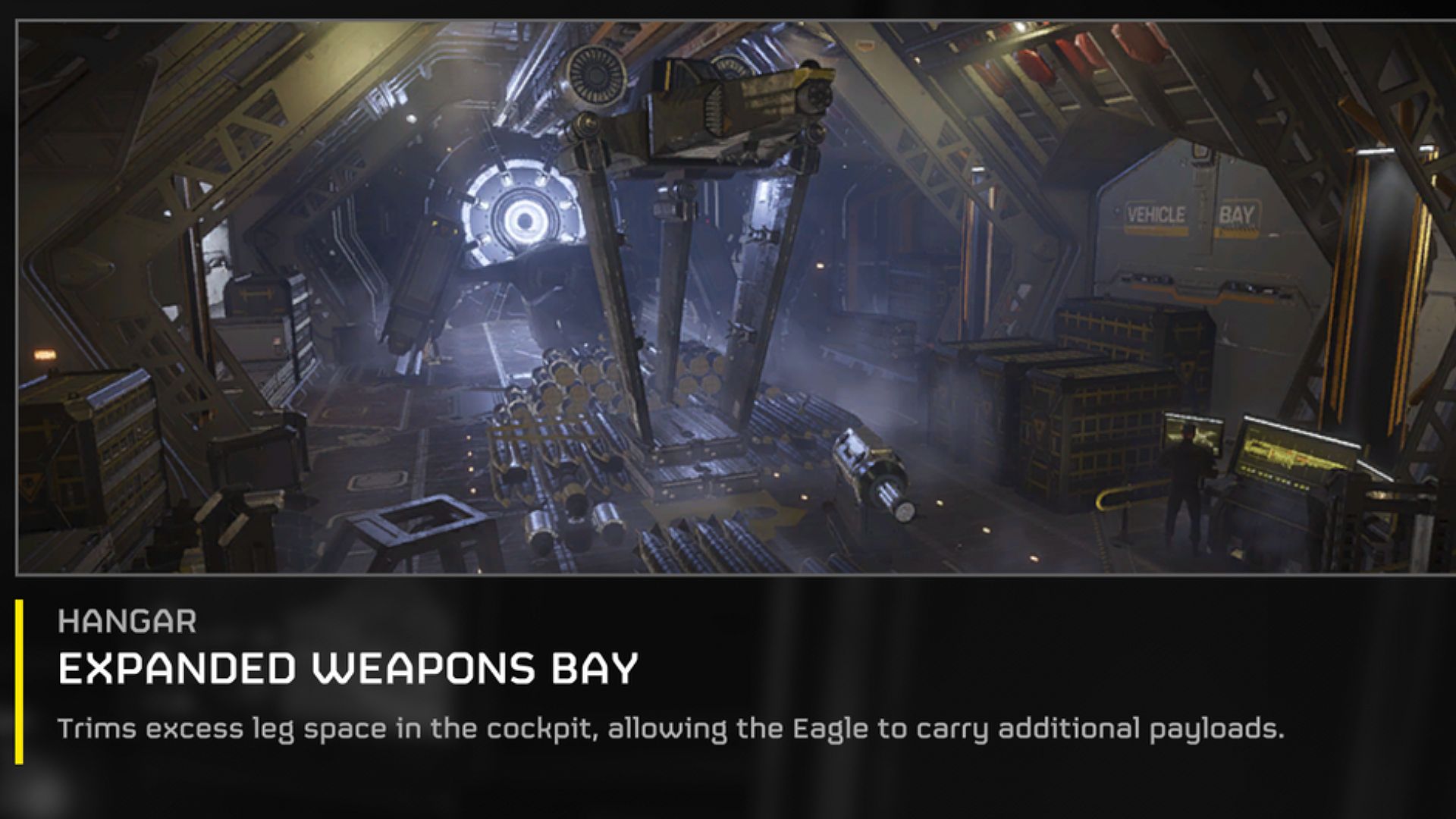 The Expanded Weapons Bay Ship Module Upgrade in Helldivers 2