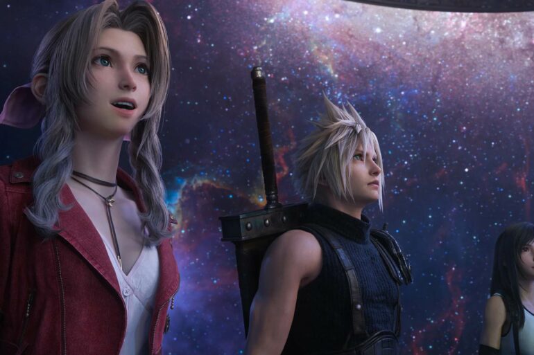 Final Fantasy 7 Rebirth cloud, tifa, aerith