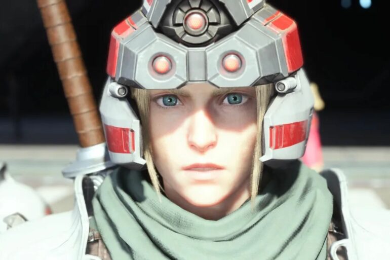 Cloud as a soldier in Final Fantasy 7 Rebirth
