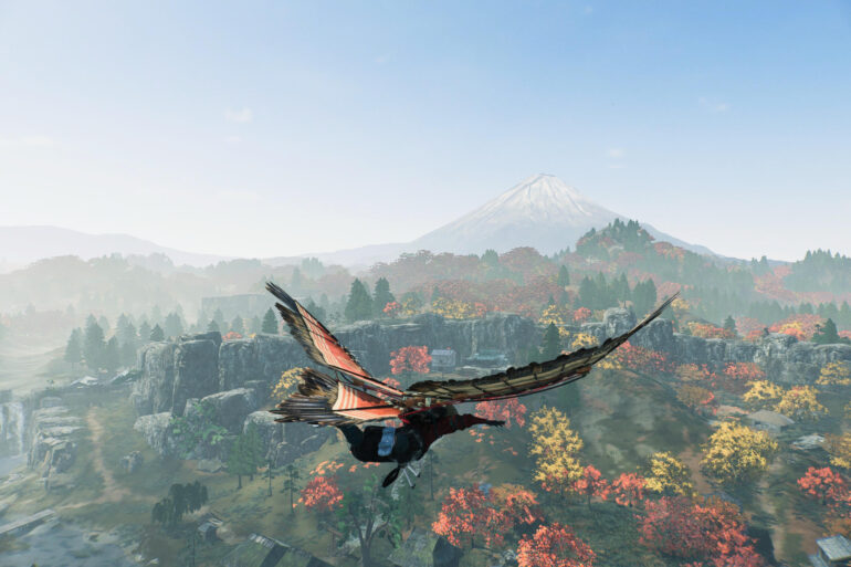 Flying with Glider Rise of the Ronin