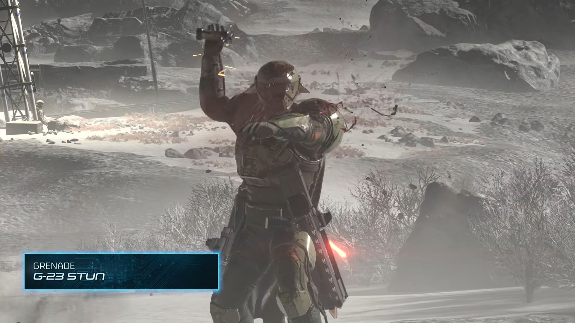 The G-23 Stun grenade in Helldivers 2