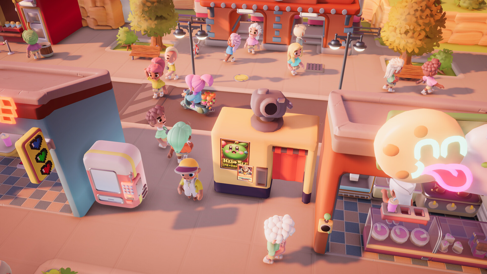 Go-Go Town In Game Screenshot
