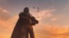 Planes flying over a player in Helldivers 2