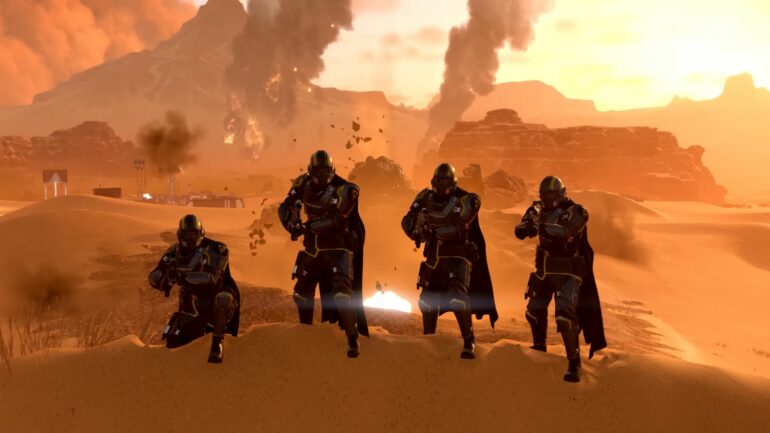 Helldivers 2 Update Makes Planetary Hazards Less Likely To Kill You
