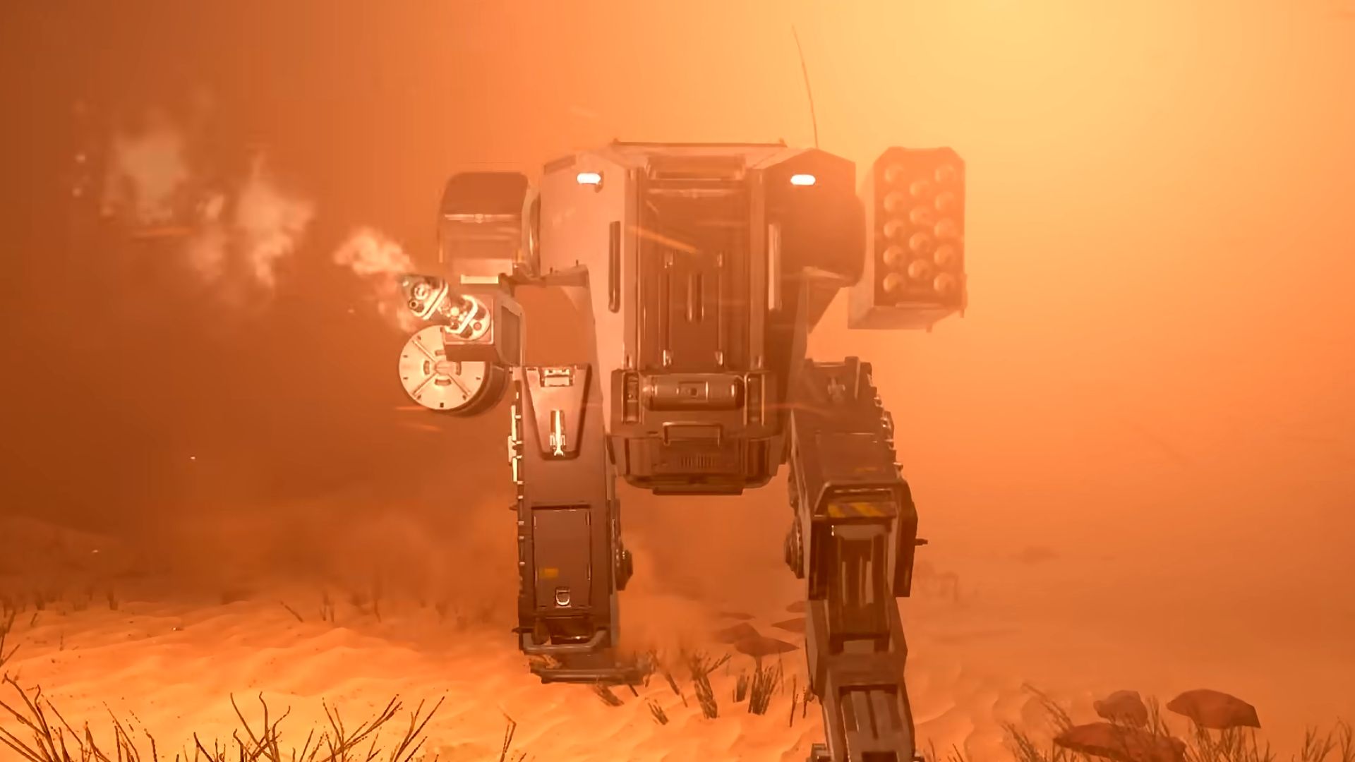 Mech in Helldivers 2