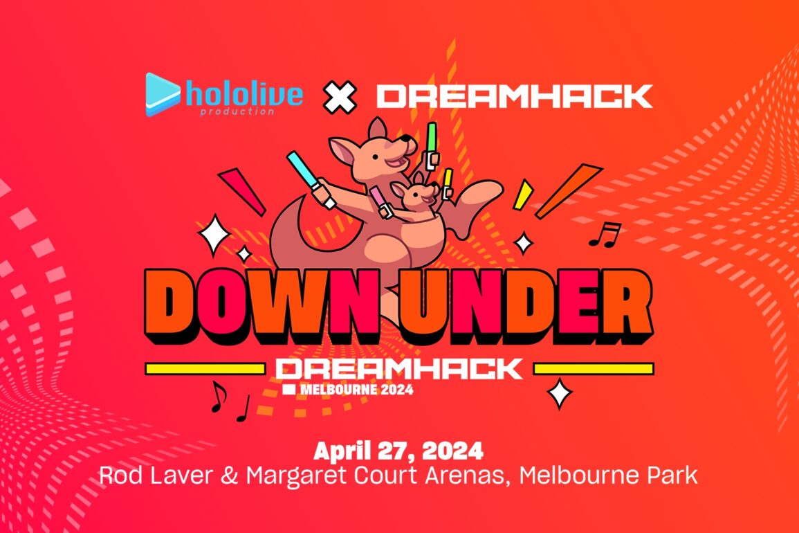 Hololive’s First-Ever Australian Concert Announced As Headline Act For DreamHack Melbourne
