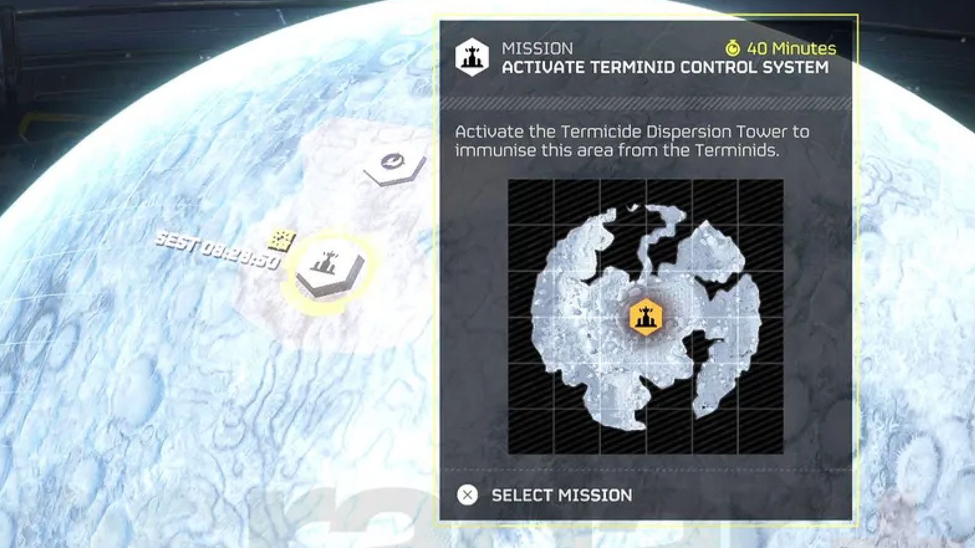 The Terminid Control System Major Order in Helldivers 2
