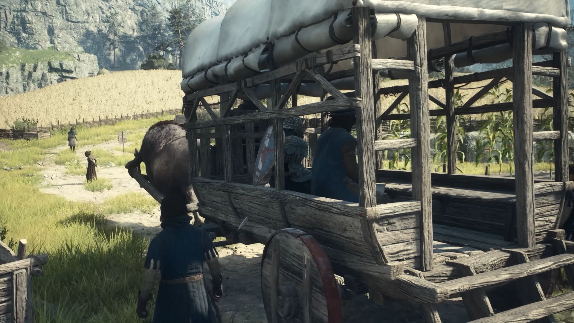 The Ox Cart fast travel system in Dragon's Dogma 2