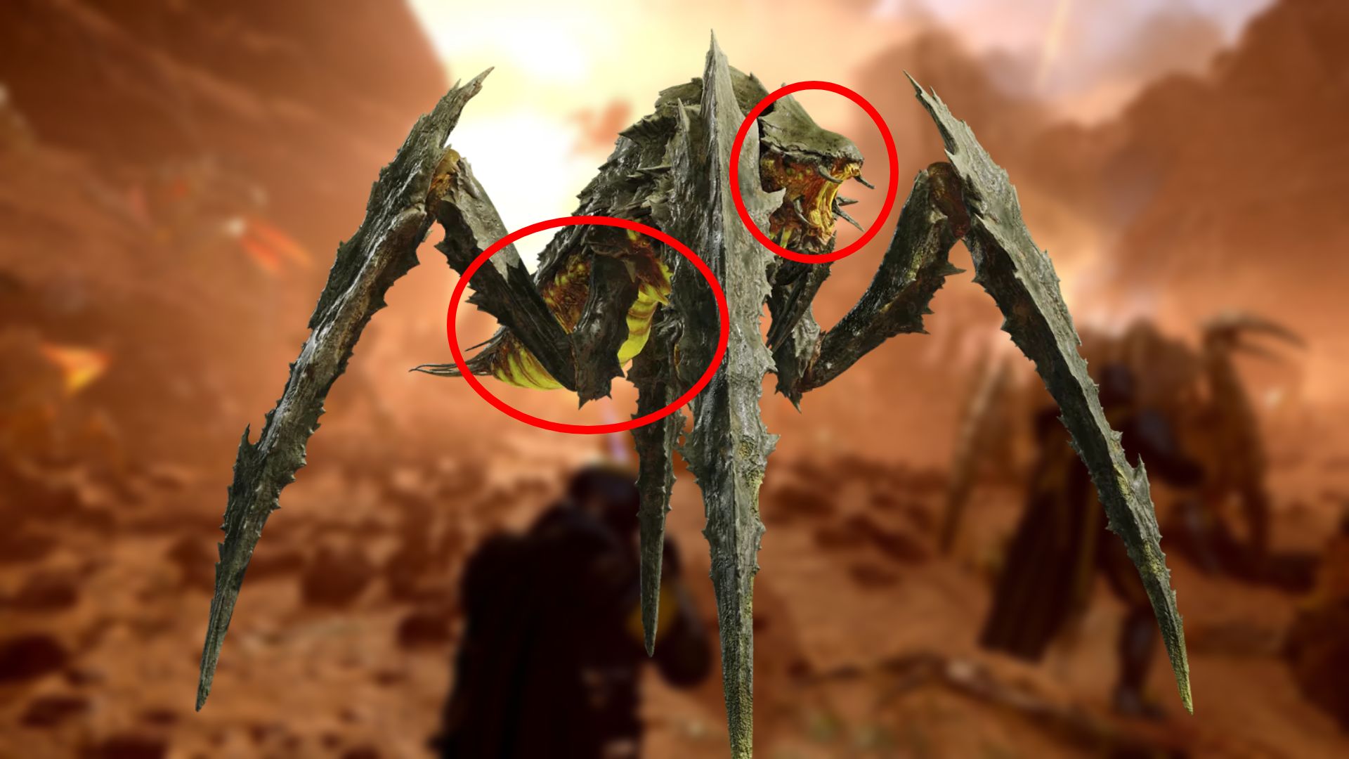 Bile Titans weak spots in Helldivers 2