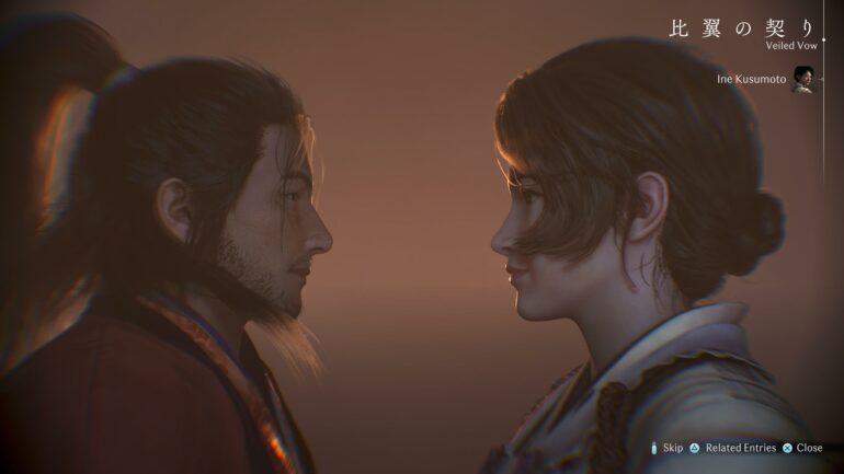 Ine Kusumoto Veiled Vow Romance in Rise of the Ronin