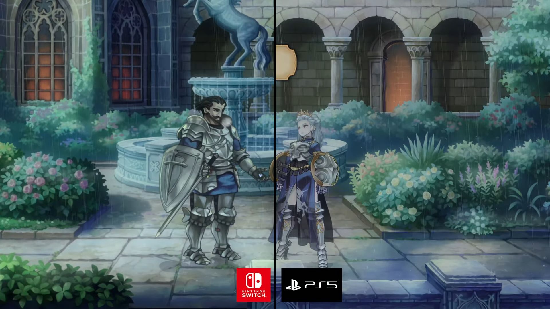 Unicorn Overlord PlayStation 5 vs Switch comparison