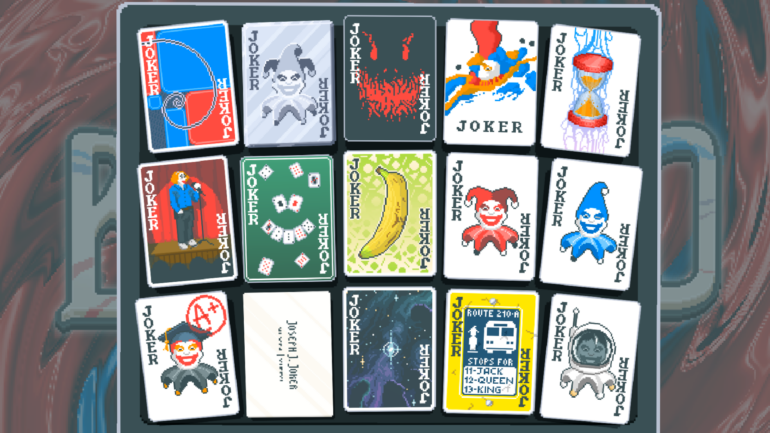Balatro screenshot of different Jokers