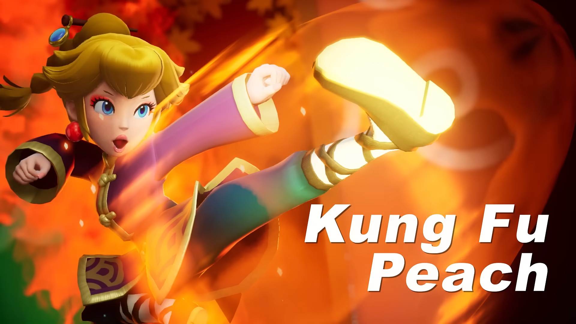 Kung Fu Peach transformation