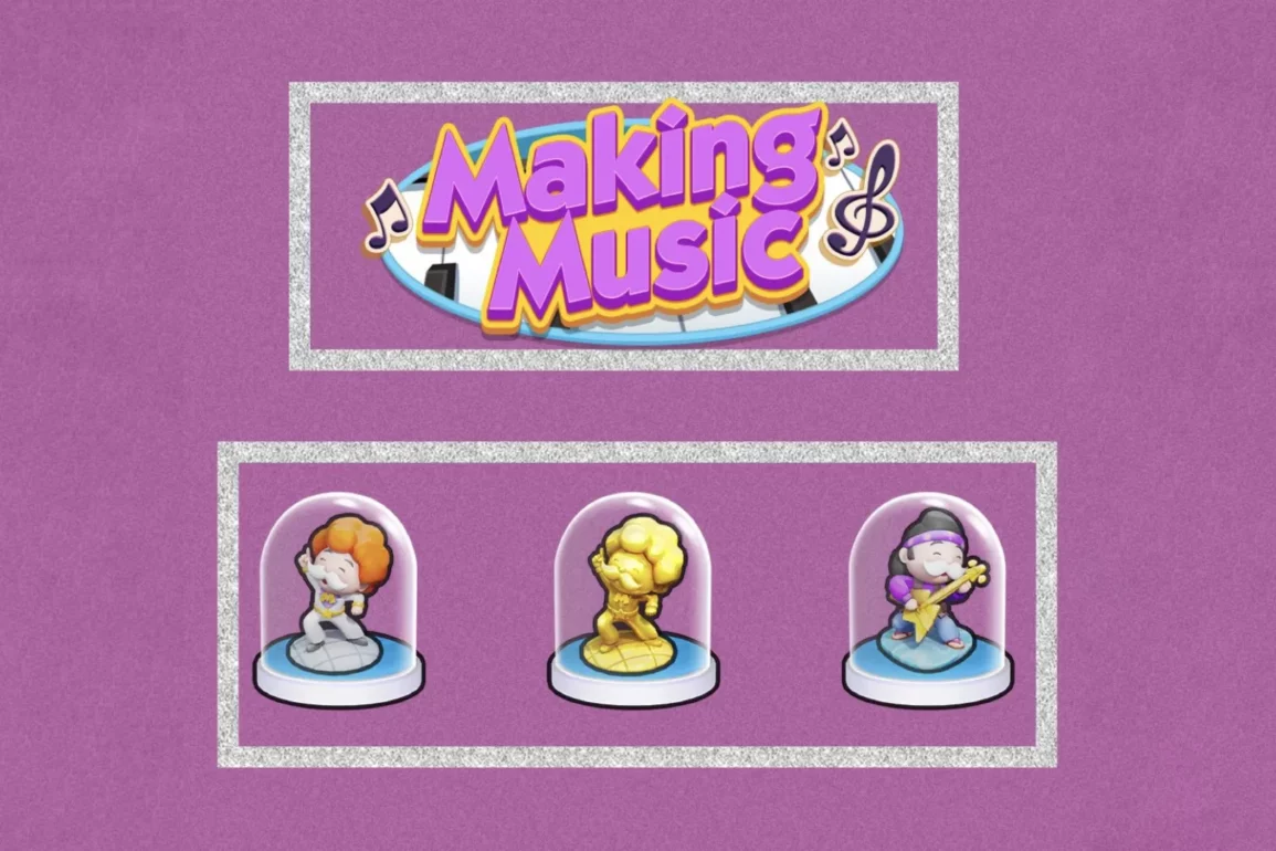 Monopoly Go: Making Music Sticker Album Details, Sets & Release Date