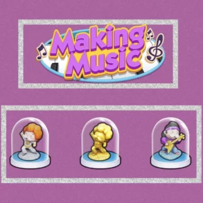 Making Music Monopoly Go Sticker Album