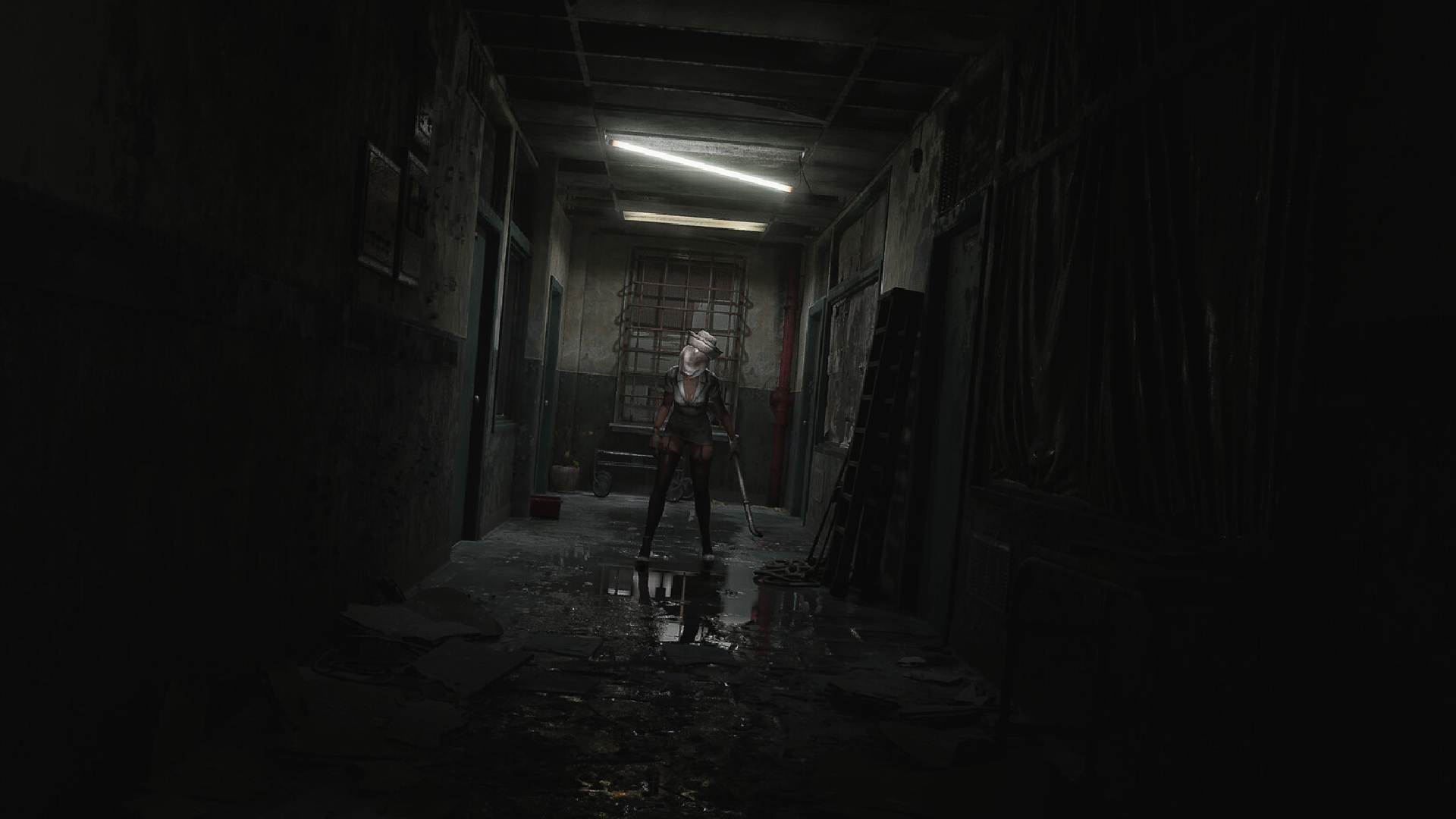 Silent Hill 2 monster down hallway