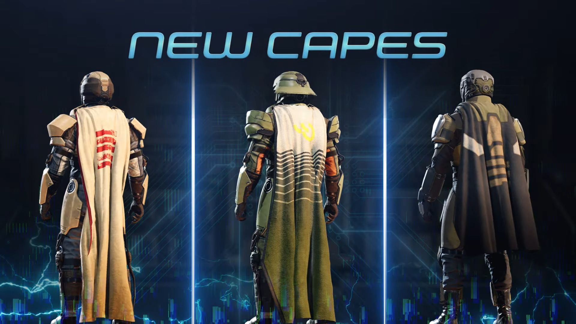 New Capes in the Helldivers 2 Cutting Edge Premium Warbond