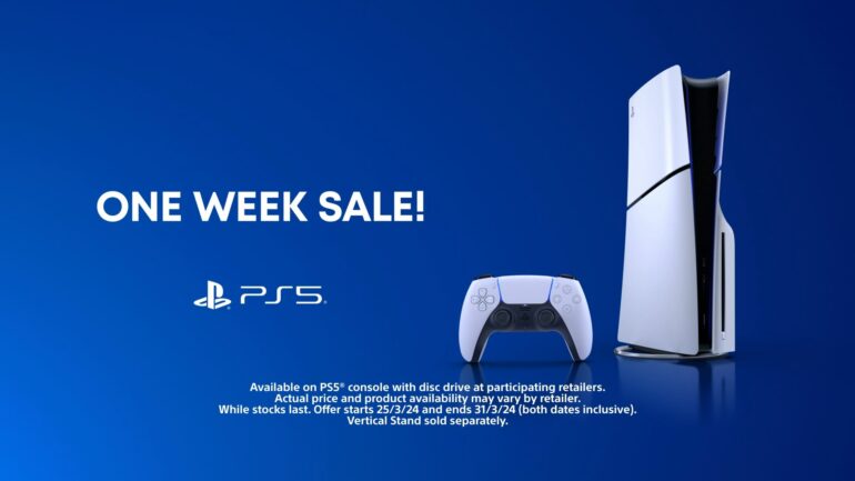 PS5 One Week Sale in Australia Promo