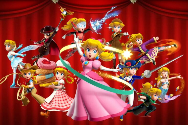Princess Peach Showtime! Transformations key art