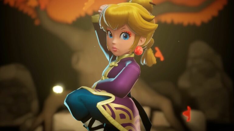 Kung-Fu Princess Peach in Princess Peach: Showtime!