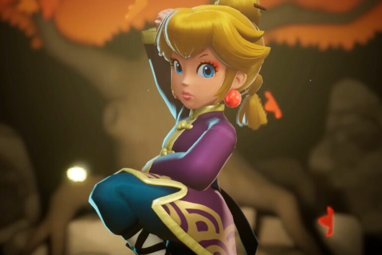 Kung-Fu Princess Peach in Princess Peach: Showtime!