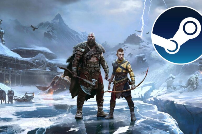 God of War Ragnarok steam logo