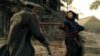 Player stabbing an enemy with a bayonet in Rise of the Ronin