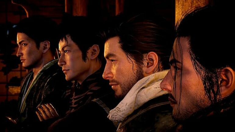 Four characters in Rise of the Ronin