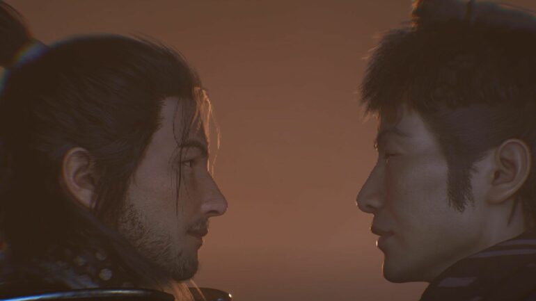 The player and Kogoro Katsura in Rise of the Ronin