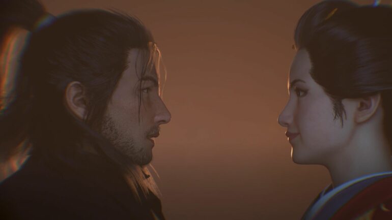 The player and Princess Atsuko in Rise of the Ronin