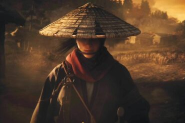 Player wearing a straw hat in Rise of the Ronin
